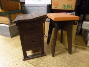 古家具、ミシン椅子